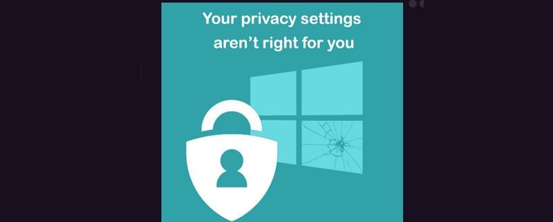 تنظیمات حریم خصوصی در ویندوز10